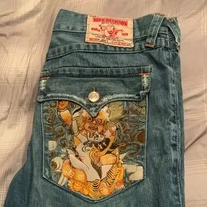 【23mJordan】 TRUE RELIGION 36インチ mens true religion jeans size 36 | eBay